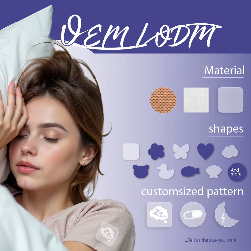 Best Selling Products 2024 CE ISO MSDS High Quality Health Products Sleeping Lavender Rose Essential Oil Patch Sleep Patch