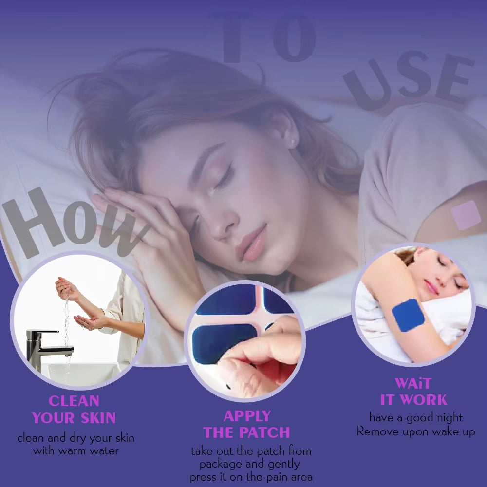 Best Selling Products 2024 CE ISO MSDS High Quality Health Products Sleeping Lavender Rose Essential Oil Patch Sleep Patch